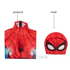 Photo10: Spider-Man Far From Home Spider-Man Peter·Parker Cosplay Costume (10)