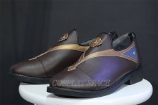 Photo2: Gensin Impact Kamisato Ayato Cosplay Shoes (2)