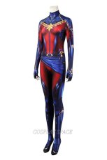 Photo2: Avengers: Endgame Captain Marvel Carol Danvers Cosplay Costume (2)