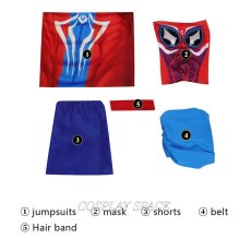 Photo16: Spider-Man: Across The Spider-Verse Spider-Man India Pavitr Prabhakar Cosplay Costume (16)