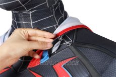 Photo9: Spider-Man miles Morales 2099 suit Cosplay Costume (9)