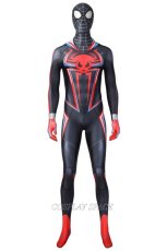 Photo3: Spider-Man miles Morales 2099 suit Cosplay Costume (3)