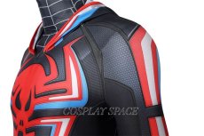 Photo8: Spider-Man miles Morales 2099 suit Cosplay Costume (8)