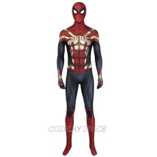 Photo1: Spider-Man 3 No Way Home Peter Parker integrated suit Cosplay Costume (1)