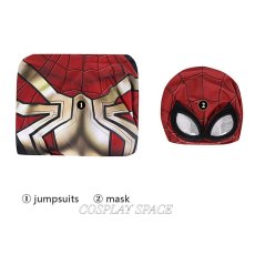 Photo13: Spider-Man 3 No Way Home Peter Parker integrated suit Cosplay Costume (13)