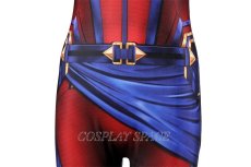 Photo9: Avengers: Endgame Captain Marvel Carol Danvers Cosplay Costume (9)