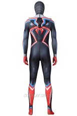 Photo5: Spider-Man miles Morales 2099 suit Cosplay Costume (5)