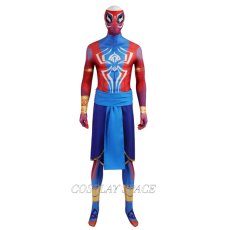 Photo1: Spider-Man: Across The Spider-Verse Spider-Man India Pavitr Prabhakar Cosplay Costume (1)