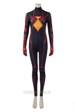 Photo6: Spider-Man: Across The Spider-Verse Spider-Woman Jessica Drew Cosplay Costume (6)