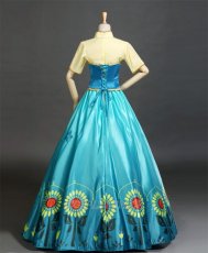 Photo6: Disney Frozen Anna Princess Cosplay Costume (6)