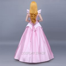 Photo5: Sleeping Beauty Aurora Disney Princess Dress Cosplay Costume (5)