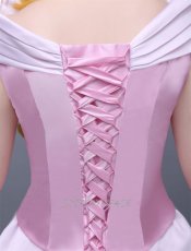 Photo8: Sleeping Beauty Aurora Disney Princess Dress Cosplay Costume (8)