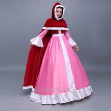 Photo5: Beauty And The Beast Belle Princess Dress Cosplay Costume (5)