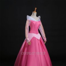 Photo3: Sleeping Beauty Aurora Green’s Fairy Tales Dress Cosplay Costume (3)