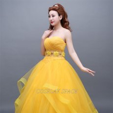 Photo5: Beauty And The Beast Belle Princess Cosplay Costume (5)