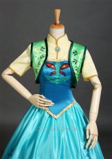 Photo7: Disney Frozen Anna Princess Cosplay Costume (7)