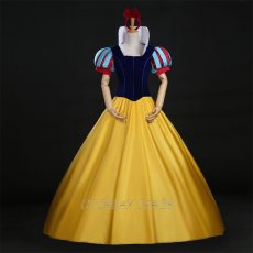 Photo1: Snow White Princess Dress Cosplay Costume (1)