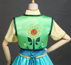 Photo8: Disney Frozen Anna Princess Cosplay Costume (8)