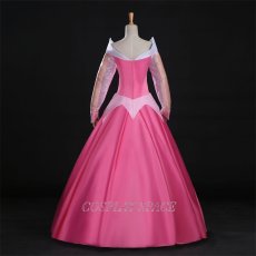 Photo4: Sleeping Beauty Aurora Green’s Fairy Tales Dress Cosplay Costume (4)