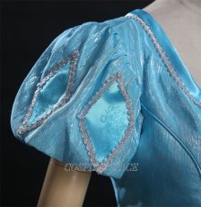 Photo8: Disney The Little Mermaid Ariel Princess Blue Dress Cosplay Costume (8)