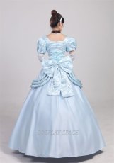 Photo5: Cinderella Princess Cindy Dress Disney Cosplay Costume (5)