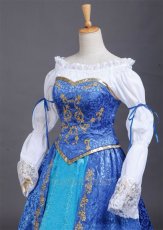 Photo4: Sleeping Beauty Aurora Green’s Fairy Tales Dress Cosplay Costume (4)