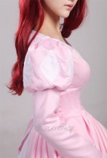 Photo7: Disney The Little Mermaid Ariel Princess Pink Dress Cosplay Costume (7)