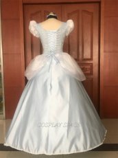 Photo4: Cinderella Princess Cindy Dress Disney Cosplay Costume (4)