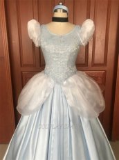 Photo5: Cinderella Princess Cindy Dress Disney Cosplay Costume (5)