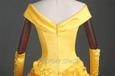 Photo5: Beauty And The Beast Belle Princess Cosplay Costume (5)