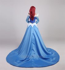 Photo5: Sleeping Beauty Aurora Green’s Fairy Tales Dress Cosplay Costume (5)