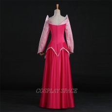 Photo4: Sleeping Beauty Aurora Green’s Fairy Tales Dress Cosplay Costume (4)