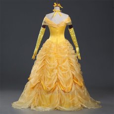 Photo5: Beauty And The Beast Belle Princess Cosplay Costume (5)