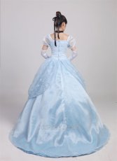 Photo6: Cinderella Princess Cindy Dress Disney Cosplay Costume (6)