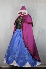 Photo2: Disney Frozen Anna Princess Cosplay Costume (2)