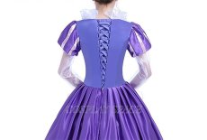 Photo7: Tangled Disney Anime Rapunzel Dress Cosplay Costume (7)