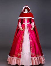 Photo1: Beauty And The Beast Belle Princess Cosplay Costume (1)