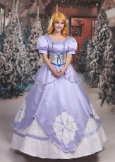 Photo1: Disney Anime Little Princess Sophia Cosplay Costume (1)