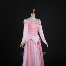 Photo5: Sleeping Beauty Aurora Green’s Fairy Tales Dress Cosplay Costume (5)