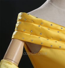 Photo6: Beauty And The Beast Belle Princess Cosplay Costume (6)