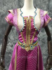 Photo7: Alladin Jasmine Princess Cosplay Costume (7)