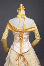 Photo6: Beauty And The Beast Belle Princess Cosplay Costume (6)