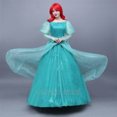 Photo4: Mermaid Princess Ariel Performance Costume (4)