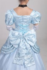 Photo7: Cinderella Princess Cindy Dress Disney Cosplay Costume (7)