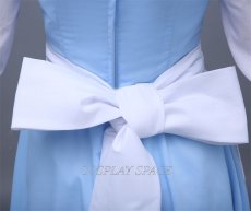 Photo8: Beauty And The Beast Belle Princess Maid Dress Cosplay Costume (8)