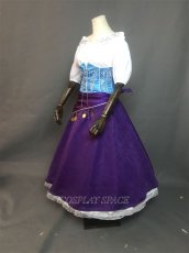 Photo3: The Hunchback of Notre Dame Esmeralda Dress Cosplay Costume (3)