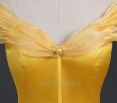 Photo8: Beauty And The Beast Belle Princess Cosplay Costume (8)