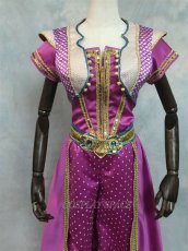 Photo6: Alladin Jasmine Princess Cosplay Costume (6)