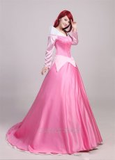 Photo3: Sleeping Beauty Aurora Green’s Fairy Tales Dress Cosplay Costume (3)