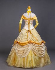 Photo4: Beauty And The Beast Belle Princess Cosplay Costume (4)